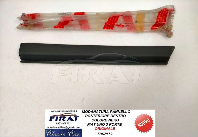 MODANATURA PANNELLO FIAT UNO 3P INTERNO POST.DX (5962172)
